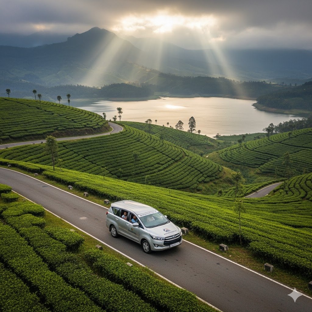Luxury 2 Nights / 3 Days Tour: Theni – Hill Stations – BangaloreVehicle: AC Maruti Suzuki XL6 (6-Seater MUV)