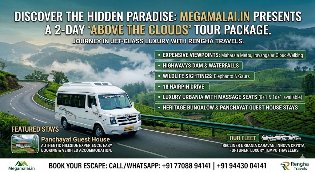 How to Book the Megamalai Panchayat Guest House? The Ultimate 2026 Guide!
