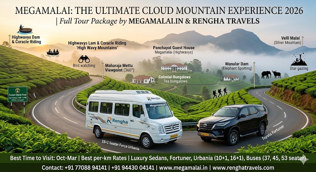 Is Megamalai the New Ooty? 7 Secrets You Need to Know Before Visiting in 2026