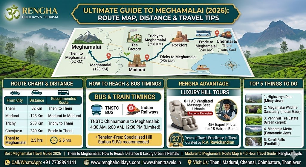 The Ultimate Guide to Meghamalai 2026 Route Map Distance Travel Tips