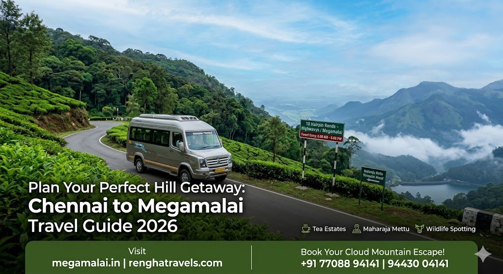 Chennai to Megamalai 2026